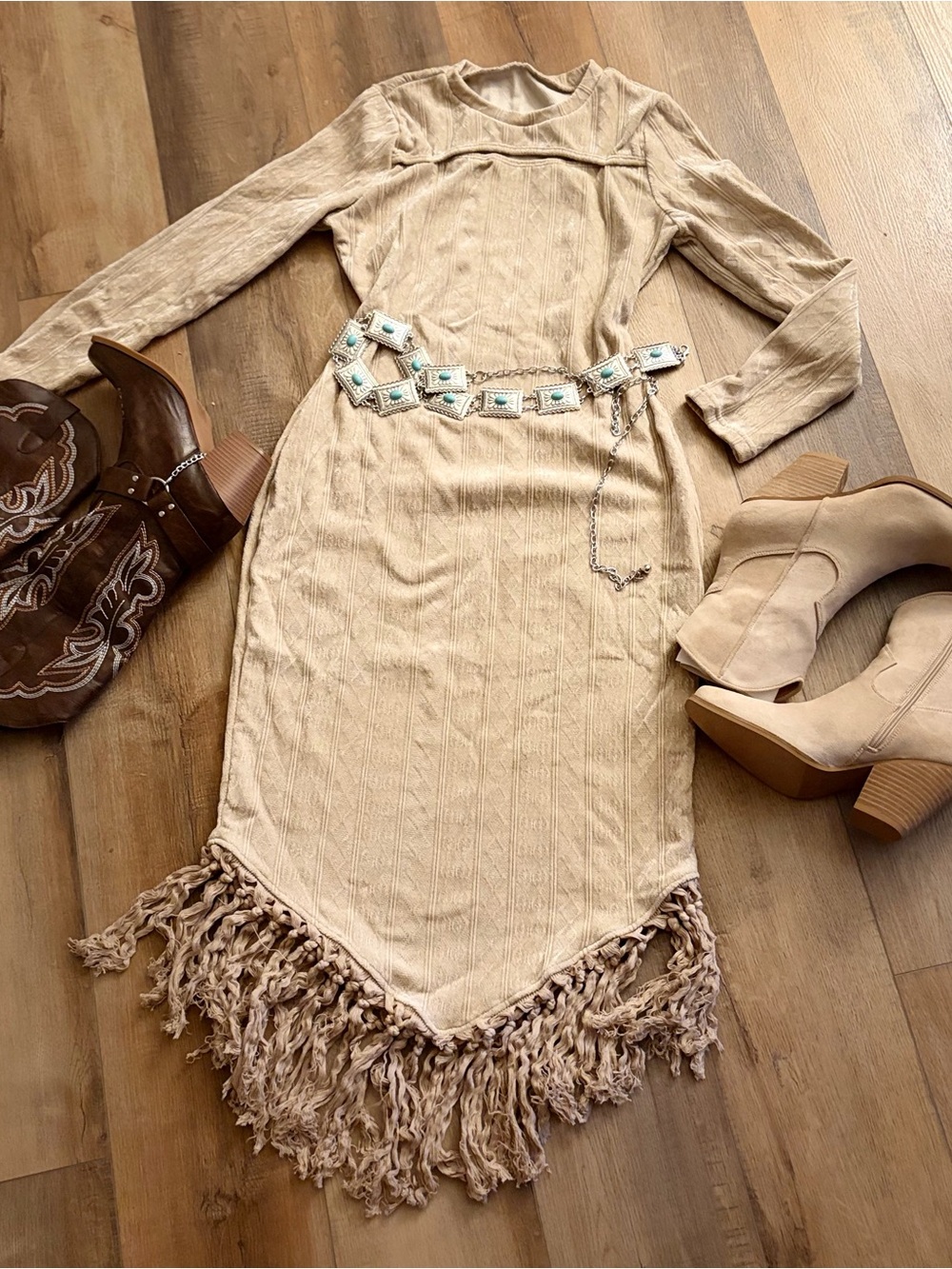 Midi Dress western